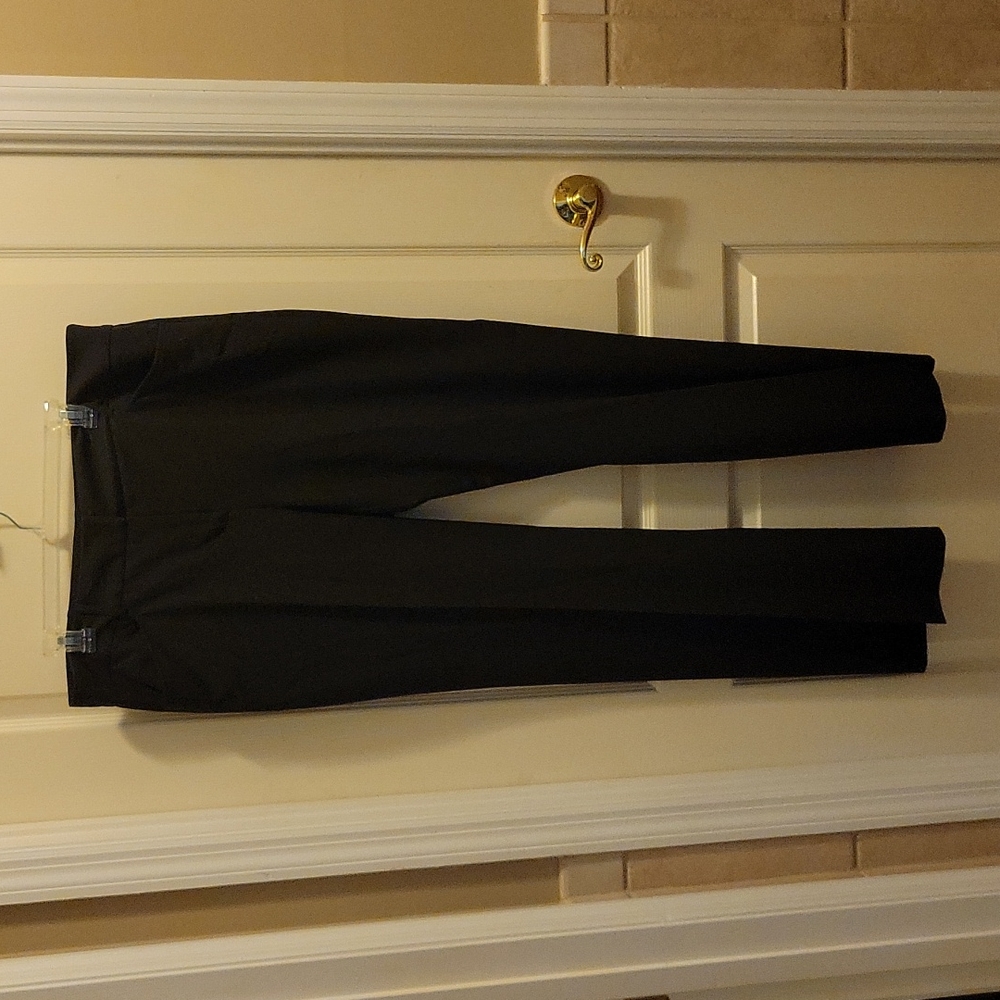 MICHAEL MICHAEL KORS GRAMERCY FIT Black Dress Pants 4 pockets sz 14 Regular EUC…